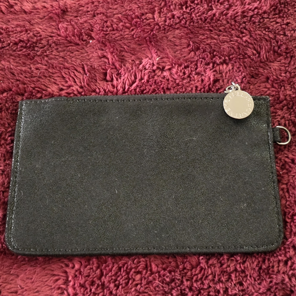 Stella McCartney Pouch Vegan Leather Pouch/Wristlet Like NEW.